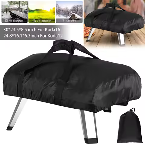 420D Oxford Pizza Oven Cover Waterproof Dustproof Outdoor Pizza Oven Cover Compatible For Ooni Koda 