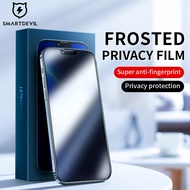 SmartDevil Matte Privacy Screen Protector For iPhone 14 Pro max iPhone 13 Pro max 12 Pro max 11 Pro max X XS XR XsMax 14 Plus 14Promax 13 mini 12 mini Mobile Phone Full Coverage Tempered Glass Film , Anti-peeping Anti-fingerprint