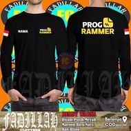 Free Programmer T-shirt Your Name DB Long Sleeve DB Distro T-shirt