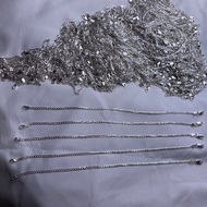 (STARSILVER ONLINE SHOP.)Silver 92.5% Italy Silver MENS BRACELET cadena