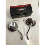 kaca spion retro bulat tangkai pendek honda drat 14 cb cg gl megapro tiger win c70 c50 s90 c700 supe