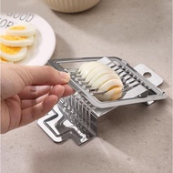 Household Multi-Function Slicer 430 Stainless Steel Egg Cutter Century Egg Splitter Kitchen Gadget