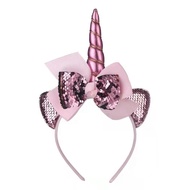 Terlaris Bando Tanduk Unicorn Aksesoris Rambut Anak Headband Unikorn Pita Ha-147
