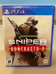 《居家抗疫必備》（中古二手）PS4遊戲 狙擊之王 幽靈戰士 契約2 Sniper Ghost Warrior Contracts 2 美版英文版