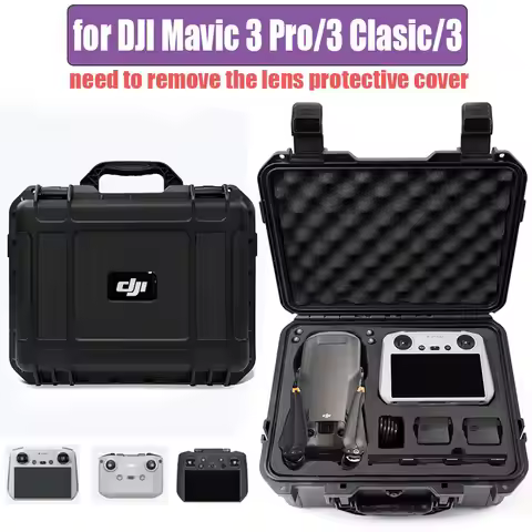 Explosion Proof Box For DJI Mavic 3 Classic Shockproof Waterproof Hard Carrying Case Safety Storage 