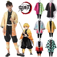 Emulate The Demon Slayer Character Kamado Nezuko With This Breathable Kimono Costume For Kids