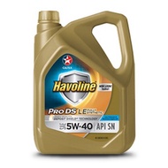 Caltex 5W40 Engine Oil Havoline ProDS Fully Syn LE 5W40 4L Caltex