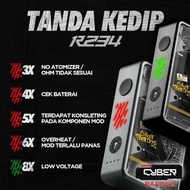 Murah Hotcig R234 Cyber Barong Edition New Color Box Mod R 234