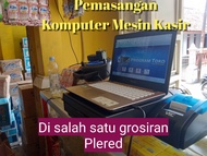 Mesin Kasir printer laci barcode scanner dan aplikasinya tanpa komputer