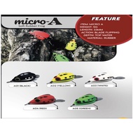 EXP 33MM MCF-A MICRO A FROG SNAKEHEAD SOFT RUBBER FROG FISHING LURE