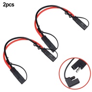 【FSFO】2pcs SAE to SAE Extension Cable 10AWG, Quick Disconnect Wire Harness 30cm 0.98FT