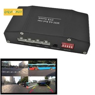 Car DVR Recorder Parking Assistance 4 Way Video Switch Combiner Box 360 Degrees Support L/R/Front/Rear View Camera