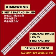 (BL4C) CAIXUN LE-55F3G JL.D550A1330-006BS-M_V01 CX550DLEDM LED TV BACKLIGHT