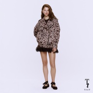 TandT - GRETA JACKET - MOMIE DEAREST LEOPARD PRINTED REVERSIBLE BIKER JACKET เสื้อแจ็คเก็ตทรงไบค์เกอ