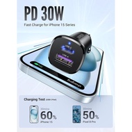 HP UGREEN Car Charger PD 3.0 USB QC 4.0 20W-130W - Fast Charging Charger Carhp