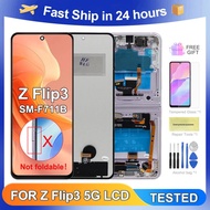 For Samsung Z Flip3 5G Tested For Z Flip3 SM-F711B F711N F711U F711W LCD Display Touch Screen Digiti