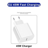 For Samsung 45W Fast Charger For Samsung Galaxy S25 S23 S22 S24 Ultra Plus A54 A35 A55 5G USB Type C