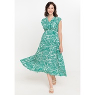 Badomoda CALEAF Foliage Print Dress