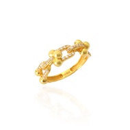 Dazzling Wondrous Ring in 916 Gold by Ngee Soon Jewellery