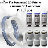 Pencetak 3d Tiub 2.5mm 4mm Untuk Makmal Buluh P1s/p1p/x1c/x1/x1e Tiub Ptfe Penyambung Pencetak 3d Ti