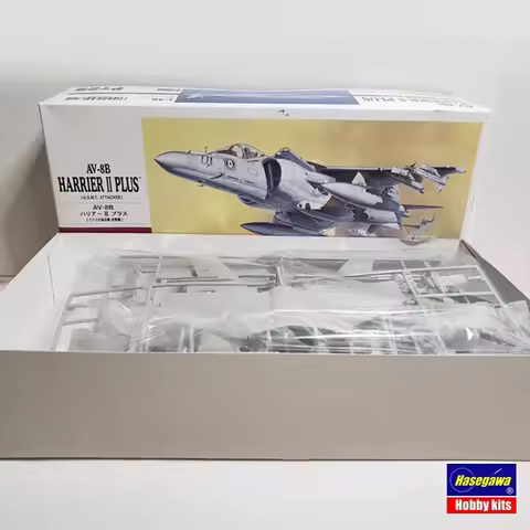Hasegawa 1/48 Plastic Scale Model Kit 07228 American AV-8B Harrier II Plus Attack Aircraft