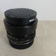 Leica Summicron R 50 f2，連原廠套裝遮光罩、鏡頭蓋，UVa保護鏡及環