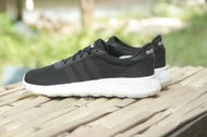 Sepatu Running ADIDAS CLOUDFOAM RACER SHOES BLACK ORIGINAL