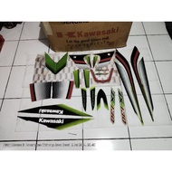 HIJAU Striping kawasaki zx130 vr green 2006 original (40143-0847)