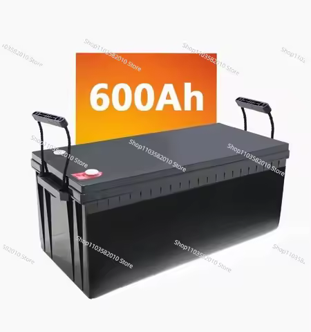 Household energy storage battery 12V 24V 48V 50AH 100Ah 200Ah 400Ah 460Ah 600Ah Bluetooth IP65 Lifep