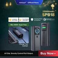 [ 165W ] Airbot SPB18 | 25000mAh Power Bank Single Output Fast Charging High Speed Laptop CE Certifi