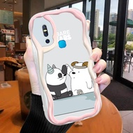 Duang Vivo V15 V20 Pro V23 Pro S12 Pro V23E S10E Y75 4G V25 V25E V25 Pro V27E V27 Pro 5G S1 Pro 1819 1818 Phone Case Pattern We Bare Bears Soft Protective Cover
