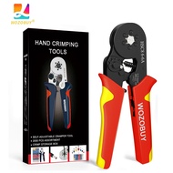 Tubular Terminal Crimping Pliers HSC8 6-4A/6-6A Crimper Wire Mini Ferrule Crimper Tools Household Electrical Kit With Box