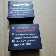 Panasonic DMC-TZ1 TZ15 TZ2 TZ3 TZ4 TZ5 TZ11 DMW-BCD10 Battery CGA-S007E