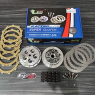 ชุด SUPER HYPER CLUTCH LEO 6 แผ่น 5 สปริง Exciter150 Exciter155 Vva mslaz R15 Vva wr155 mt15