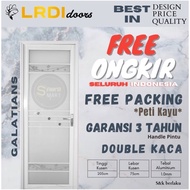 Pintu Kamar Mandi LRDI DOORS Galatians RL Aluminium 0.6 mm PREMIUM