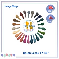 12 inch Vintage TX Retro Latex balloons Tong Xuan 12" unit
