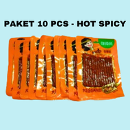 PAKET 10 PCS Wulama Latiao Spicy Tofu Snack Cemilan Pedas Cina HALAL