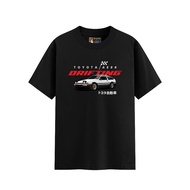 Áo Thun Tay Lỡ Cotton Xe Hơi TOYOTA AE86 DRIFTING - ÁO THẬP CẨM