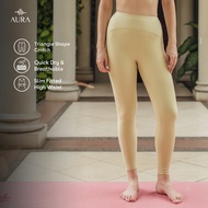 AURA - Coco Leggings | Yoga Yoga | Workout Workout | Gym Gym | Long Sports Leggings Wanita