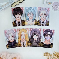 Sakamoto Days edition photocard by onintwin / Photocard / Taro Sakamoto / Yoichi Nagumo / Kei Uzuki 