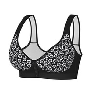 Plus Size Push-Up Bra - Sizes 40-52C to G | Wireless & Seamless Cotton Bra