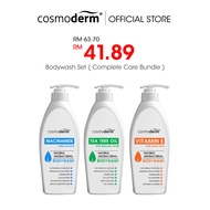 Cosmoderm Bodywash Set (Complete Care Bundle)