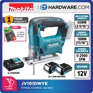 MAKITA JV101DWYE / JV101DWAE 12VMAX CORDLESS JIGSAW 65MM (2-9/16″) | 0-2850 SPM [ JV101D ]