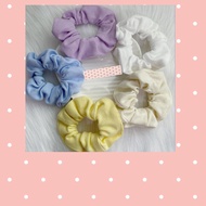 (SG Ready Stocks) BM Scrunchie, Good Quality Scrunchie, Yellow Scrunchie, Blue Scrunchie, White Scru