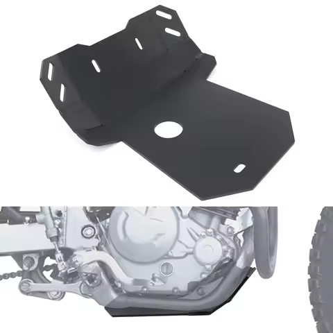 For Kawasaki KLX 230/KLX230R/KLX230S/KLX230SM 2020-2023 Motorcycle Black Engine Protection Cover Bas