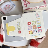 เคสiPadหมุน 360° Air6 Air7 Gen9 ที่ใส่ปากกา กรอบรูปลูกสุนัข เคส iPad Gen10 Gen11 Air5
