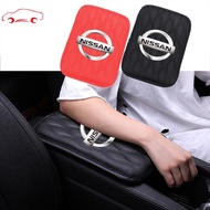 Car Armrest Pad Universal Leather Auto Center Console Storage Box Cover Mat Automobiles Waterproof A