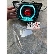 Lampu depan jupiter MX KING biled billed MATRIX