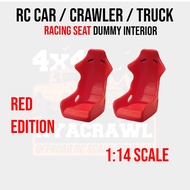 RC Car Seat Racing 1/14 Scale 1:14Crawler Trucks Drift Motor Boat Size Drift Convert Dmax