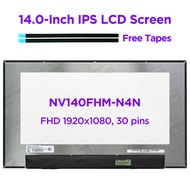 14.0-inch Laptop LCD Screen NV140FHM-N4N N140HCA-E5B for Dell Latitude 5400 5410 5420 3420 IPS Displ